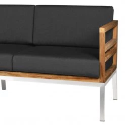 Mamagreen Zudu Stainless Steel Lounge 3-Seater