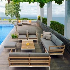 Mamagreen Zudu Stainless Steel Ottoman Lounge Seating