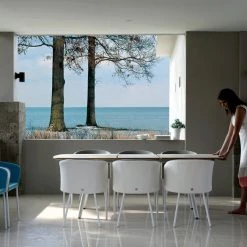 Mamagreen Zupy Twotone Stamskin-Leisuretex Dining Chair