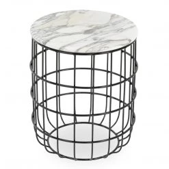 SohoConcept Violetta Marble End Table