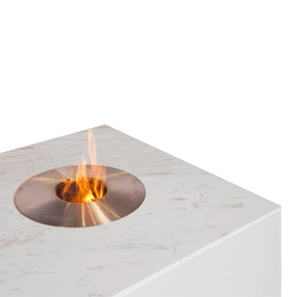 Harbour Outdoor Marble Fire Table Lounge Seating 6 Harbour Outdoor Marble Fire Table Lounge Seating