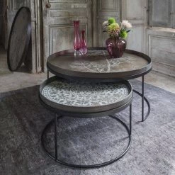 Ethnicraft Marrakesh Wooden Round Tray