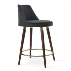 SohoConcept Martini DR. Wood Swivel Stools