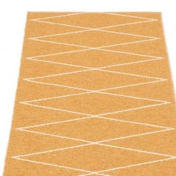 Pappelina Max Ochre Runner Rug