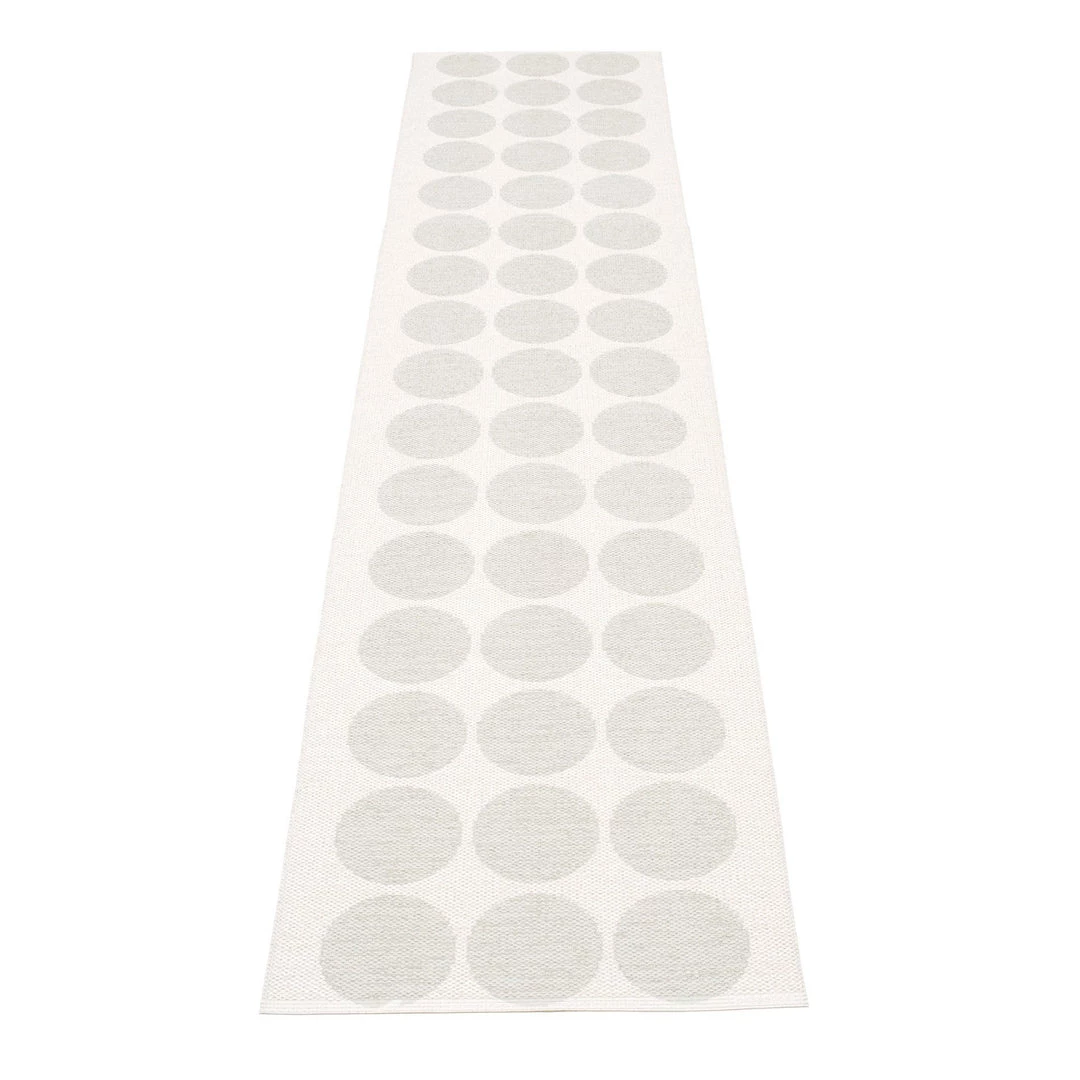 Pappelina Hugo Metallic White & Fossil Grey Runner Rug Rugs 5 Pappelina Hugo Metallic White & Fossil Grey Runner Rug Rugs