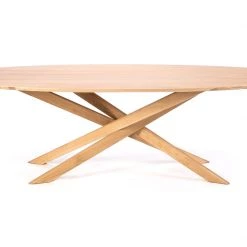 Ethnicraft Mikado Oak Dining Table Modern Dining