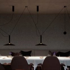 Marset Milana Counterweight Dimmable Pendant Modern Lighting