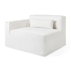 Gus Modern Living Mix Modular Slipcover Arm Left
