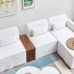 Gus Mix Modular Slipcover Corner Modern Living