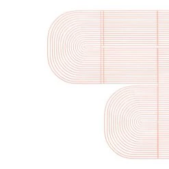 Bend Modular Round Art Piece