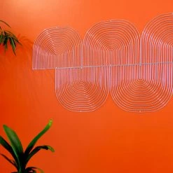 Bend Modular Round Art Piece