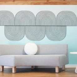 Bend Modular Round Art Piece