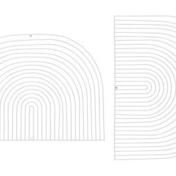 Bend Modular Round Art Piece