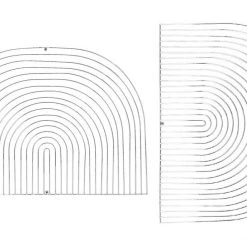 Bend Modular Round Art Piece