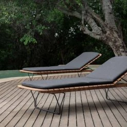Houe Molo Outdoor 5-Position Sunbed Modern Outdoor