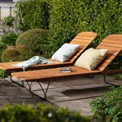 Houe Molo Outdoor 5-Position Sunbed Modern Outdoor