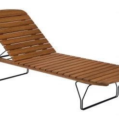 Houe Molo Outdoor 5-Position Sunbed Modern Outdoor