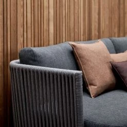 Cane-Line Modern Living Moments Indoor 3-Seater Sofa