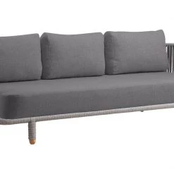 Cane-Line Modern Living Moments Indoor 3-Seater Sofa
