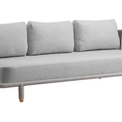 Cane-Line Modern Living Moments Indoor 3-Seater Sofa