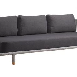Cane-Line Modern Living Moments Indoor 3-Seater Sofa