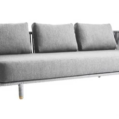 Cane-Line Modern Living Moments Indoor 3-Seater Sofa