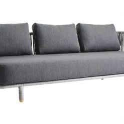 Cane-Line Modern Living Moments Indoor 3-Seater Sofa