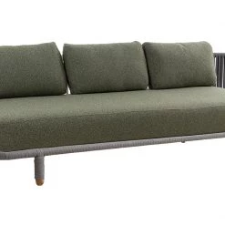 Cane-Line Modern Living Moments Indoor 3-Seater Sofa