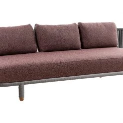 Cane-Line Modern Living Moments Indoor 3-Seater Sofa