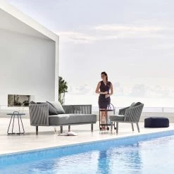 Cane-Line Moments Outdoor Lounge Chair