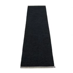 Pappelina Mono Black Rug Rugs