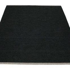 Pappelina Mono Black Rug Rugs
