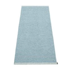 Pappelina Mono Blue Fog & Dove Blue Rug Rugs