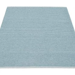 Pappelina Mono Blue Fog & Dove Blue Rug Rugs