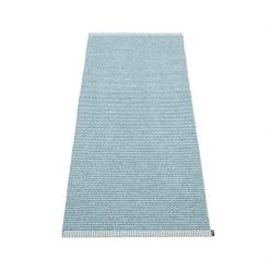 Pappelina Mono Blue Fog & Dove Blue Rug Rugs