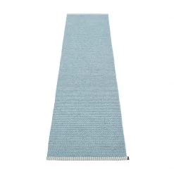 Pappelina Mono Blue Fog & Dove Blue Rug Rugs