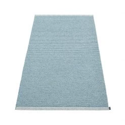 Pappelina Mono Blue Fog & Dove Blue Rug Rugs