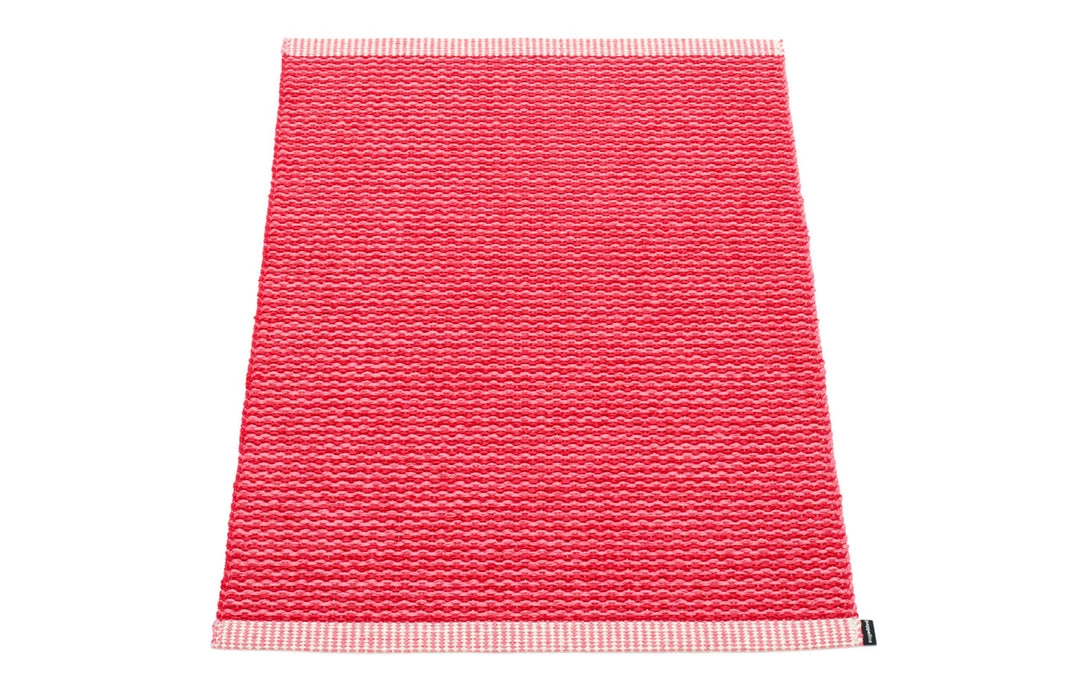 Pappelina Mono Cherry & Pink Rug Rugs 3 Pappelina Mono Cherry & Pink Rug Rugs