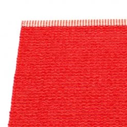 Pappelina Mono Coral Red Rug