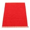 Pappelina Mono Coral Red Rug