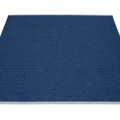 Pappelina Mono Dark Blue & Denim Rug