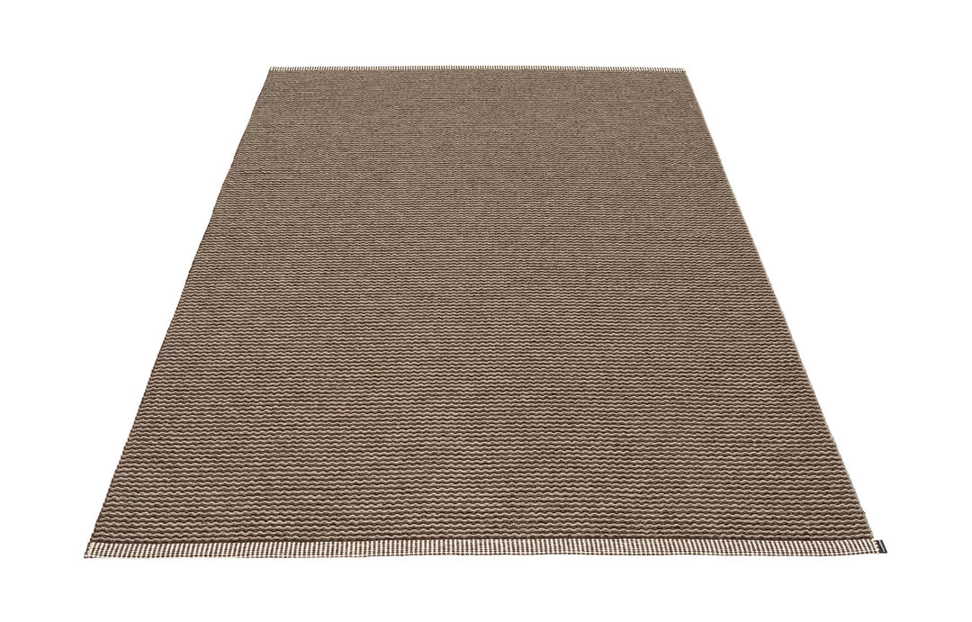 Pappelina Mono Dark Brown & Dark Linen Rug 21 Pappelina Mono Dark Brown & Dark Linen Rug