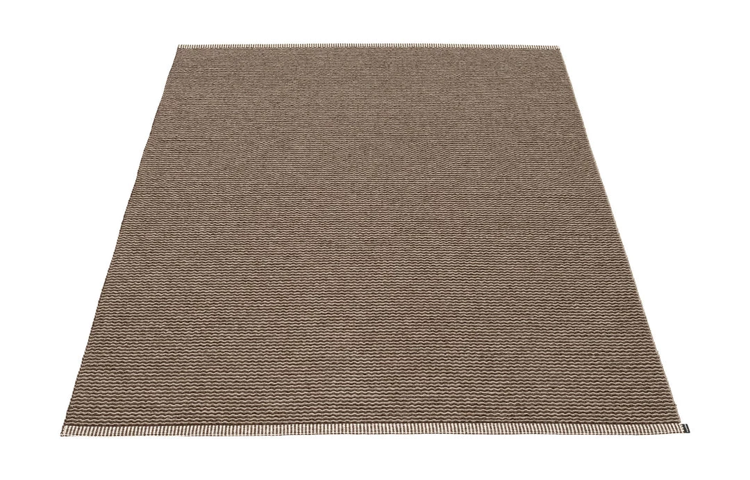 Pappelina Mono Dark Brown & Dark Linen Rug 22 Pappelina Mono Dark Brown & Dark Linen Rug
