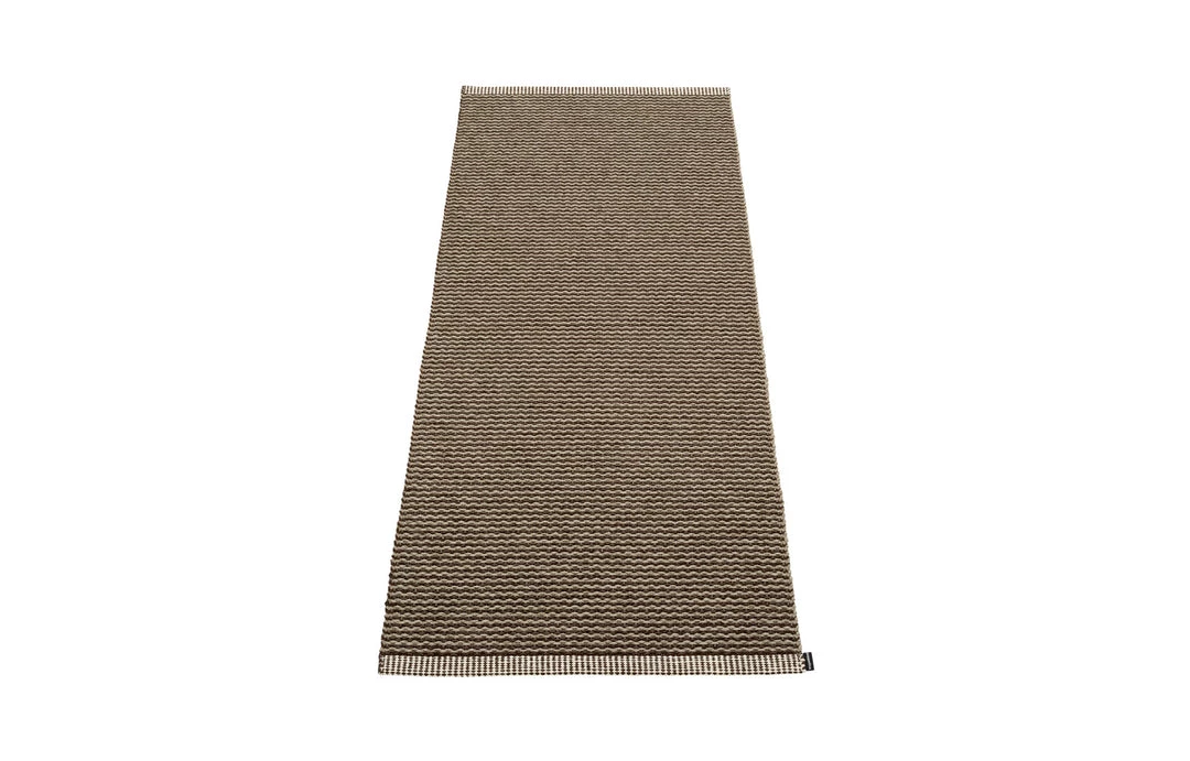 Pappelina Mono Dark Brown & Dark Linen Rug 13 Pappelina Mono Dark Brown & Dark Linen Rug