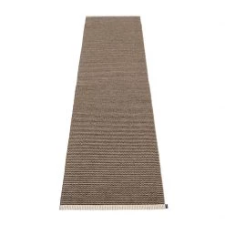 Pappelina Mono Dark Brown & Dark Linen Rug 35 Pappelina Mono Dark Brown & Dark Linen Rug