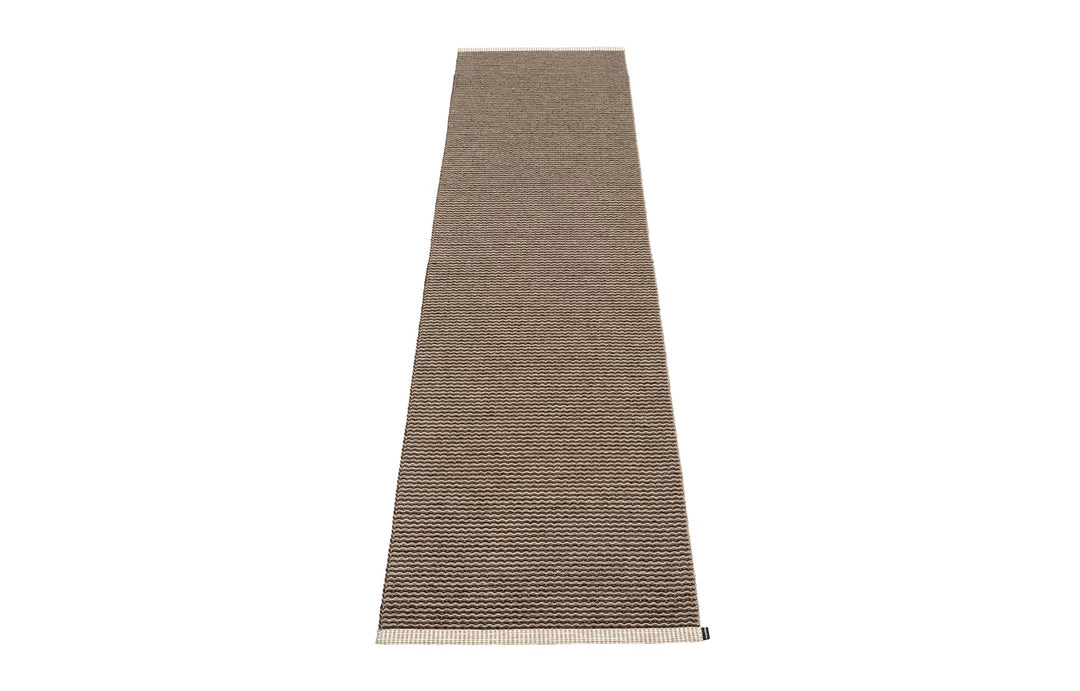 Pappelina Mono Dark Brown & Dark Linen Rug 16 Pappelina Mono Dark Brown & Dark Linen Rug
