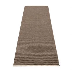 Pappelina Mono Dark Brown & Dark Linen Rug 37 Pappelina Mono Dark Brown & Dark Linen Rug