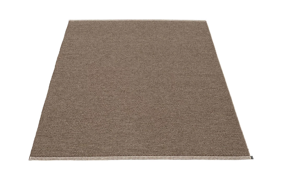 Pappelina Mono Dark Brown & Dark Linen Rug 19 Pappelina Mono Dark Brown & Dark Linen Rug