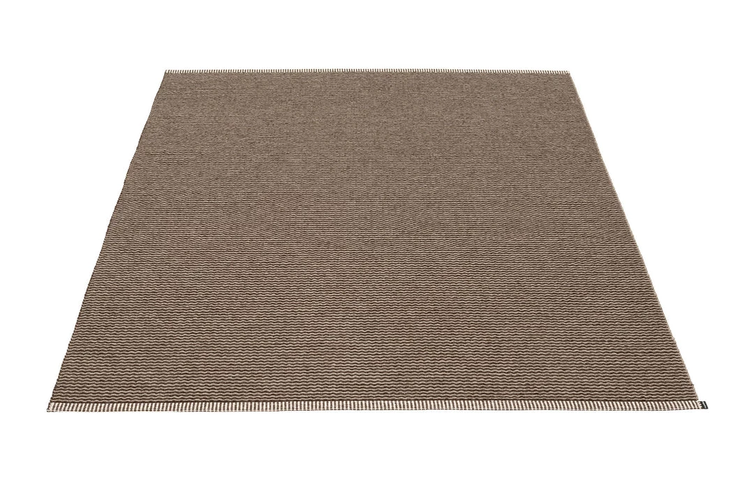 Pappelina Mono Dark Brown & Dark Linen Rug 20 Pappelina Mono Dark Brown & Dark Linen Rug