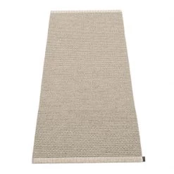 Pappelina Mono Dark Linen Rug